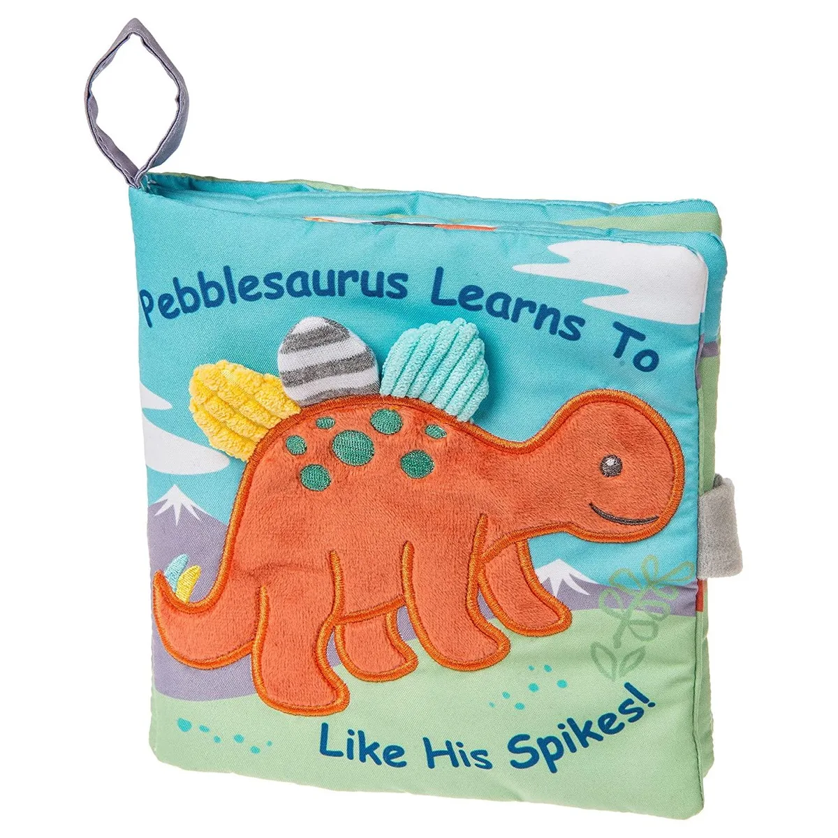 Mary Meyer Stuffed Toys Mary Meyer Pebblesaurus Dino Soft Cloth Book 6-Inch — product photo