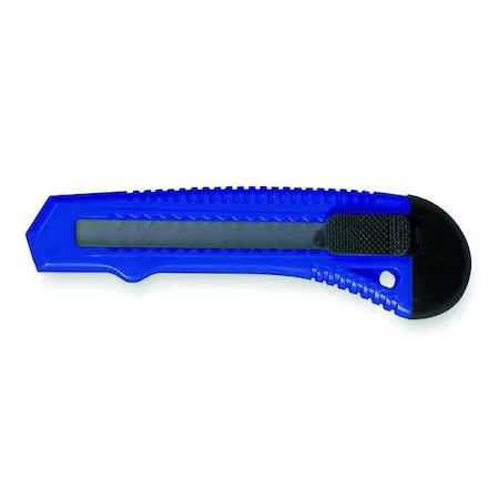 Westward 18mm snap-off utility knife blue black handle