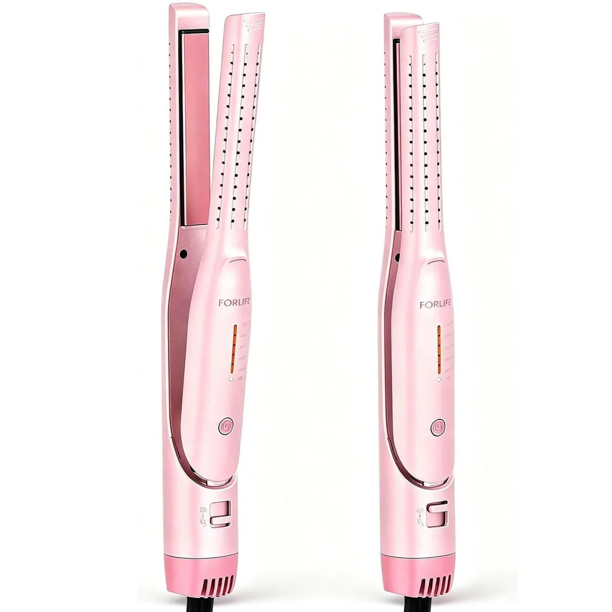  FORLIFA 0.6" Pencil Curling Iron 2-in-1 Anti-Scald Dual Voltage — product photo