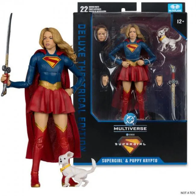 McFarlane Toys McFarlane Toys DC Multiverse Supergirl &amp; Krypto 7in Action Figure 17832 — product photo