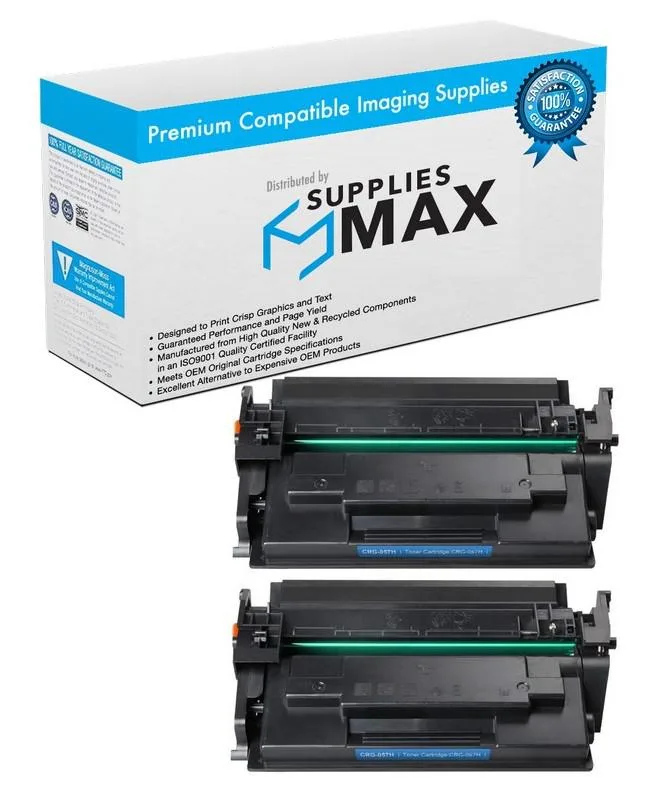 SuppliesMax SuppliesMax CNM3010C001_2PK high-yield black toner cartridge 2-pack 10000 pages — product photo