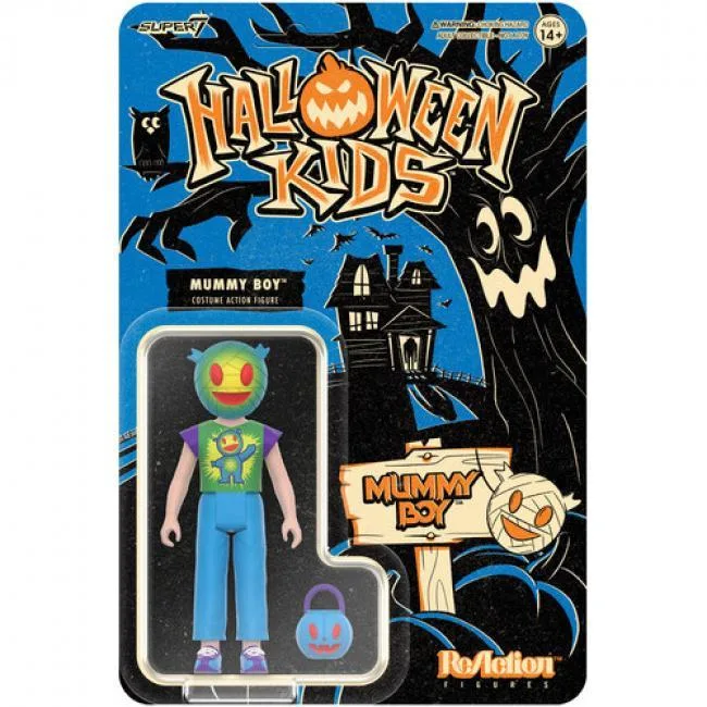 Super7 Super7 RE-HWKD-07701 Halloween Kids ReAction Mummy Boy action figure — product photo