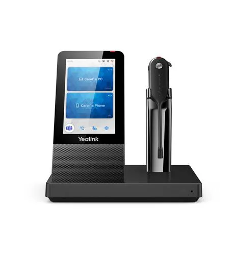 Yealink Network Technology Co., Ltd Yealink Network Technology Co., Ltd WH67 Wireless Headset with 4.0 inch Touch Screen — product photo