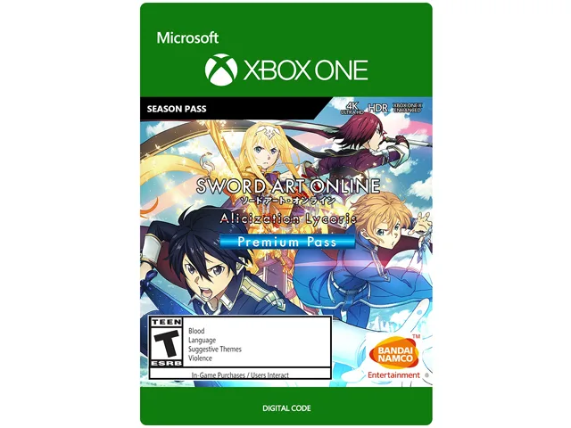Bandai Namco Entertainment America Inc Bandai Namco 7D4-00570 SAO Alicization Lycoris Premium Pass DLC — product photo