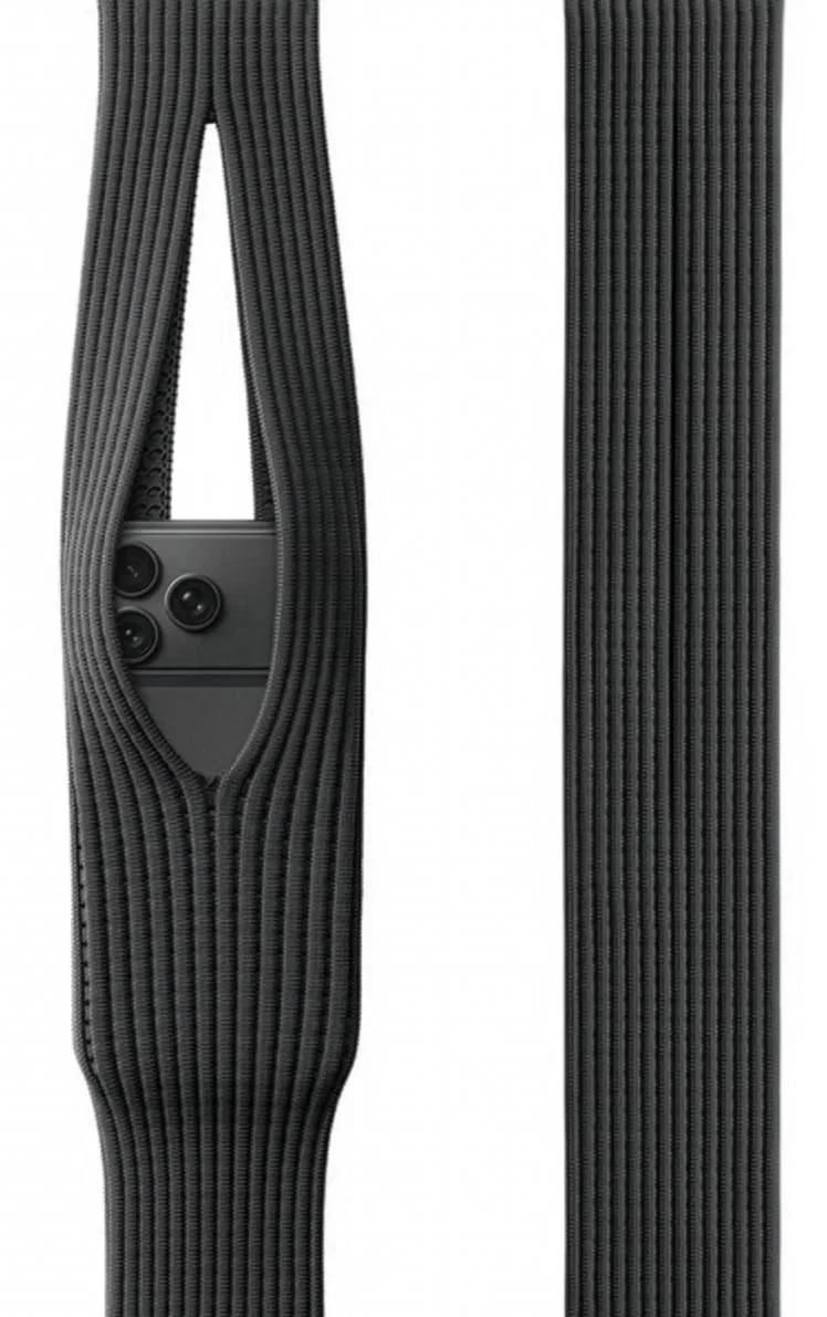 Nakedcellphone Nakedcellphone Fashion Sock-Pocket Carrying Case Pouch Black — product photo