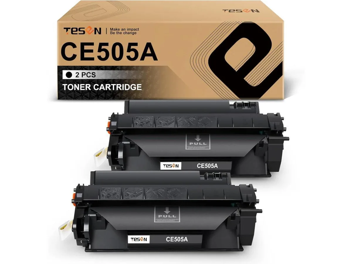 V4ink V4ink TESEN 05A CE505A Black Toner Cartridge 2-Pack 2300 Pages — product photo