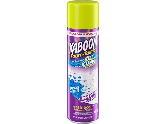 Church & Dwight Co., Inc. Church & Dwight Co., Inc. 5703700071CT Kaboom Foam-Tastic Bathroom Cleaning 19 fl oz 8 Carton — product photo