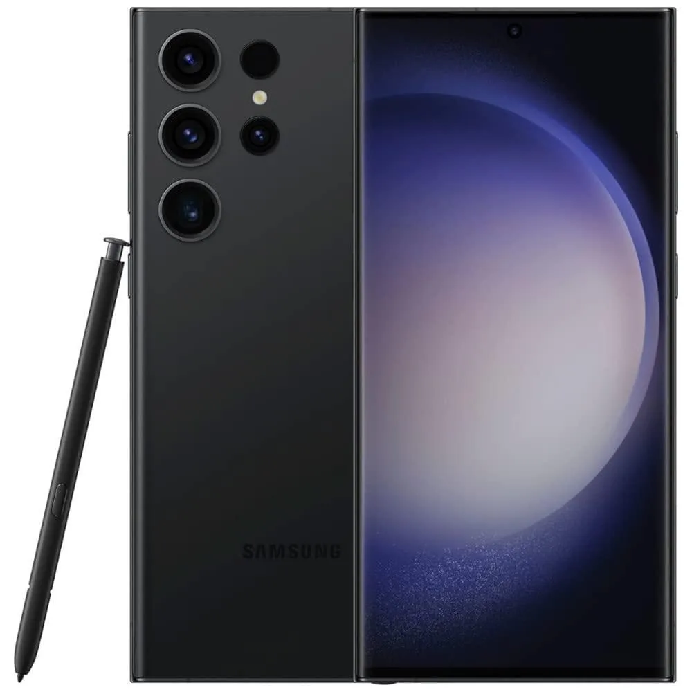 SAMSUNG SAMSUNG Galaxy S23 Ultra 5G SM-S918U 512GB Phantom Black cell phones - unlocked — product photo