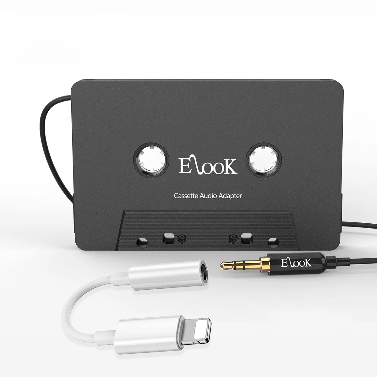  Scosche UsHmcaBnL0102 Cassette Aux Adapter Kit 3.5 mm Black — product photo