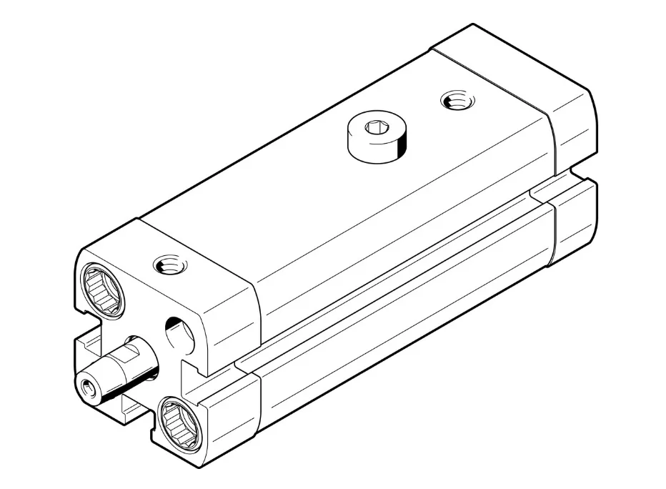 Festo Festo CLR-25-10-L-P-A 535444 Swing Clamp Cylinder electrician tool — product photo
