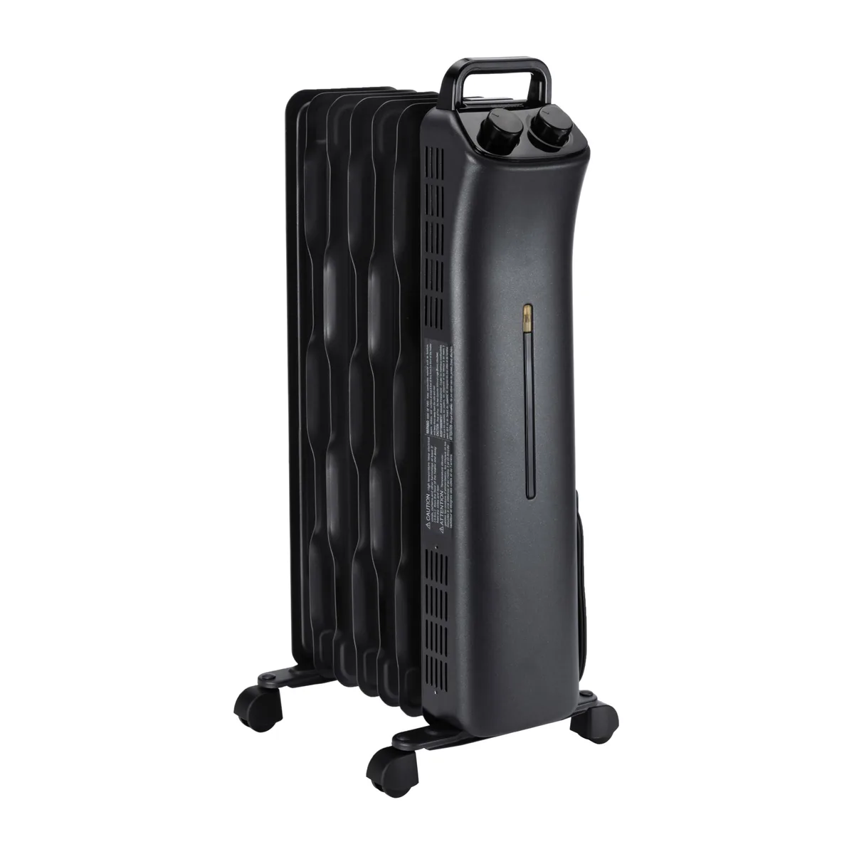 Portable Oil Space Heater 1500W 7 Fins — product photo