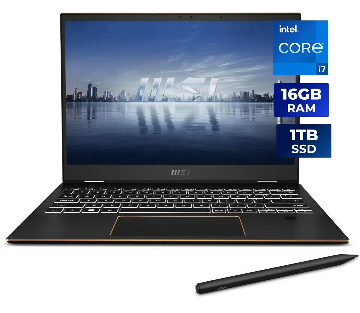 MSI MSI Summit E13FlipEvo A13MT-243US laptop i7-1360P 16GB 1TB — product photo