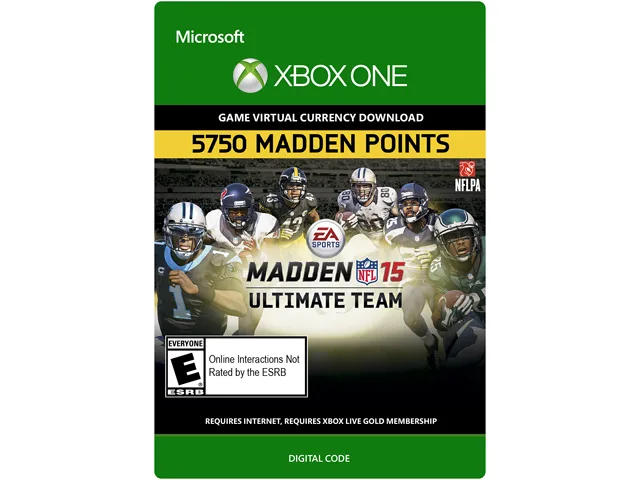 Electronic Arts Electronic Arts 7F6-00011 Madden NFL 15 5,750 Points downloadable game — product photo