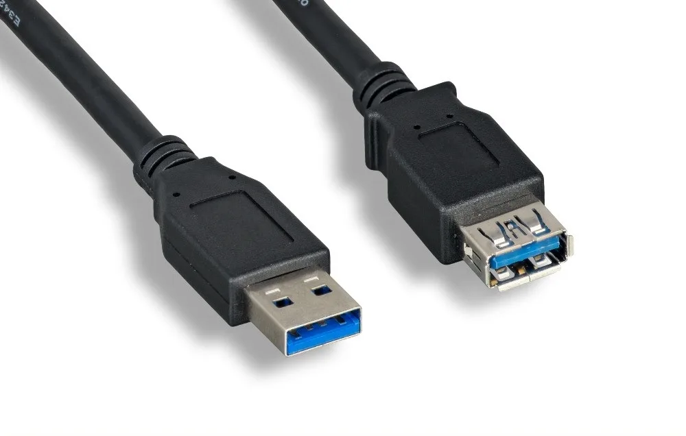 Nippon Labs Nippon Labs 50USB3-AAF-1-BK 1ft USB 3.0 A Male to A Female Extension Cable — product photo
