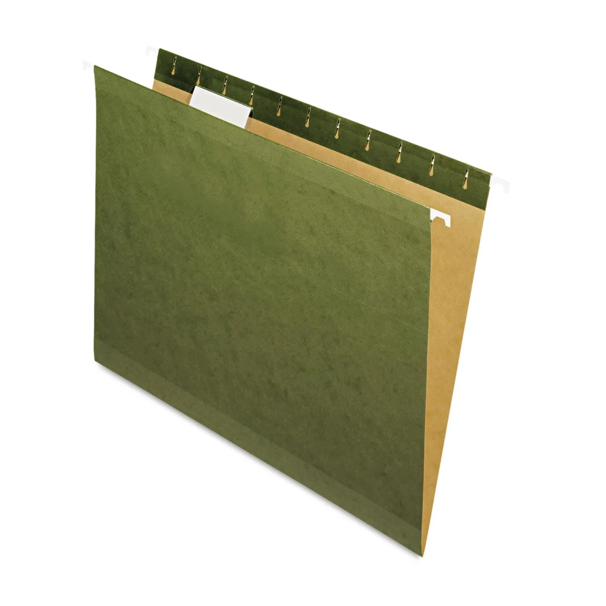 Pendaflex Essentials Pendaflex Essentials 4152-1/5 Hanging File Folders 25 Box Green — product photo