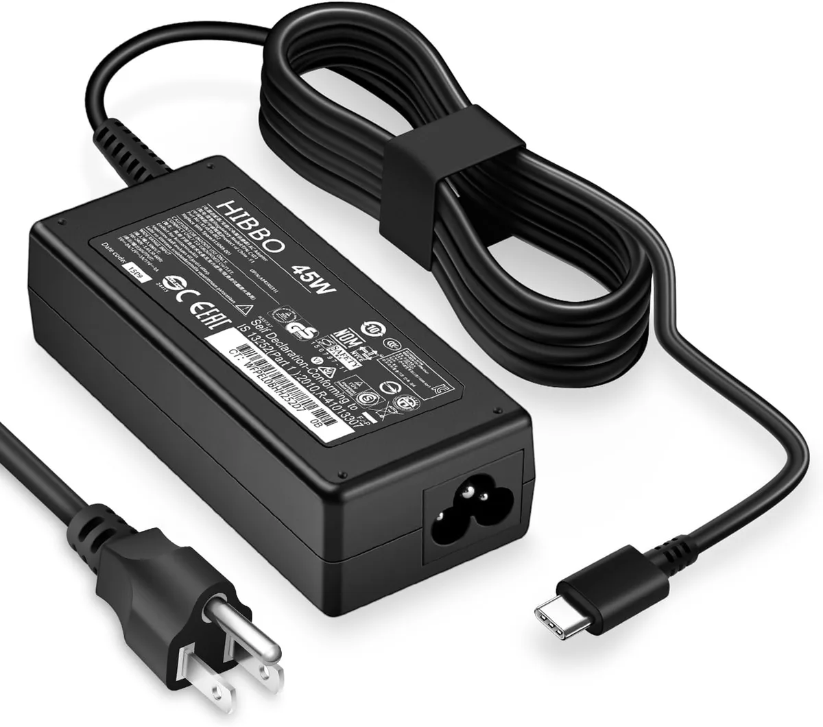 Blueskysea Blueskysea USB-C 45W AC Adapter for HP Chromebook — product photo