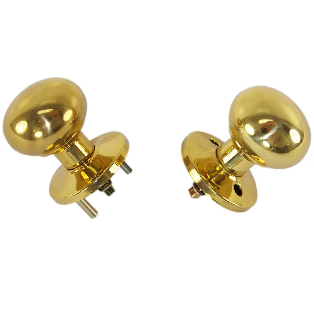 Marks USA Marks USA MKRW10-3 Polished Brass US3 Heavy Insert Round Knob Ball Assembly door lock — product photo