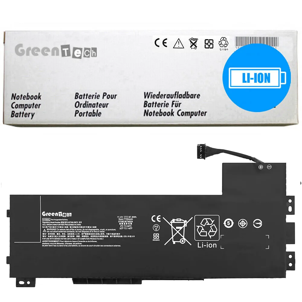 NShi NShi VV09XL 11.4V 90Wh 9-cell laptop battery for HP ZBook 15 G3 — product photo