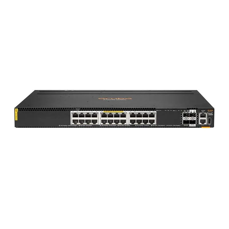 HP HP Aruba 6300F JL666A 24-port 1GbE PoE 4-port SFP56 network switch — product photo