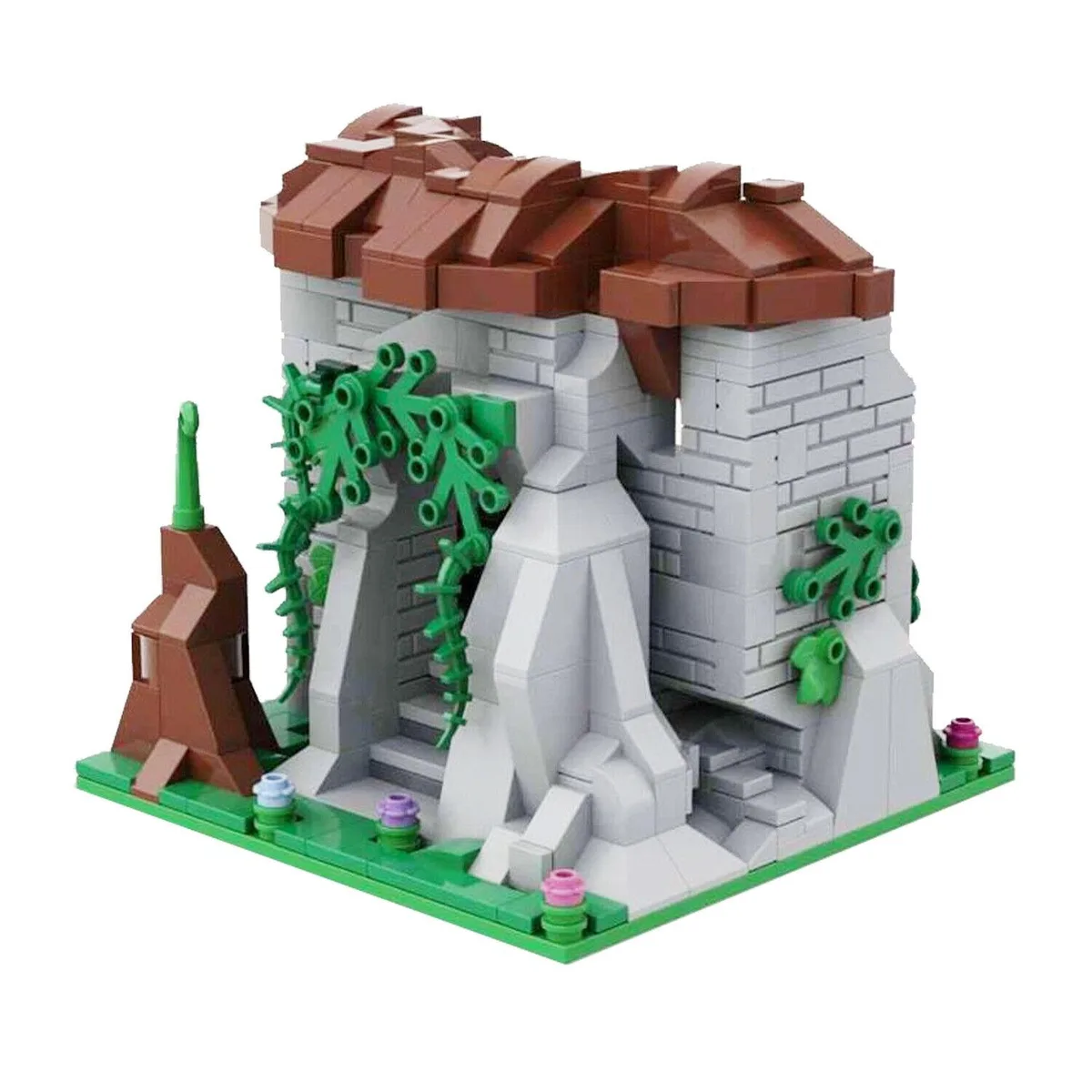 ZITIANYOUBUILD ZITIANYOUBUILD MOC-141135 The Hut in the Forest Building Set 502 Pieces — product photo