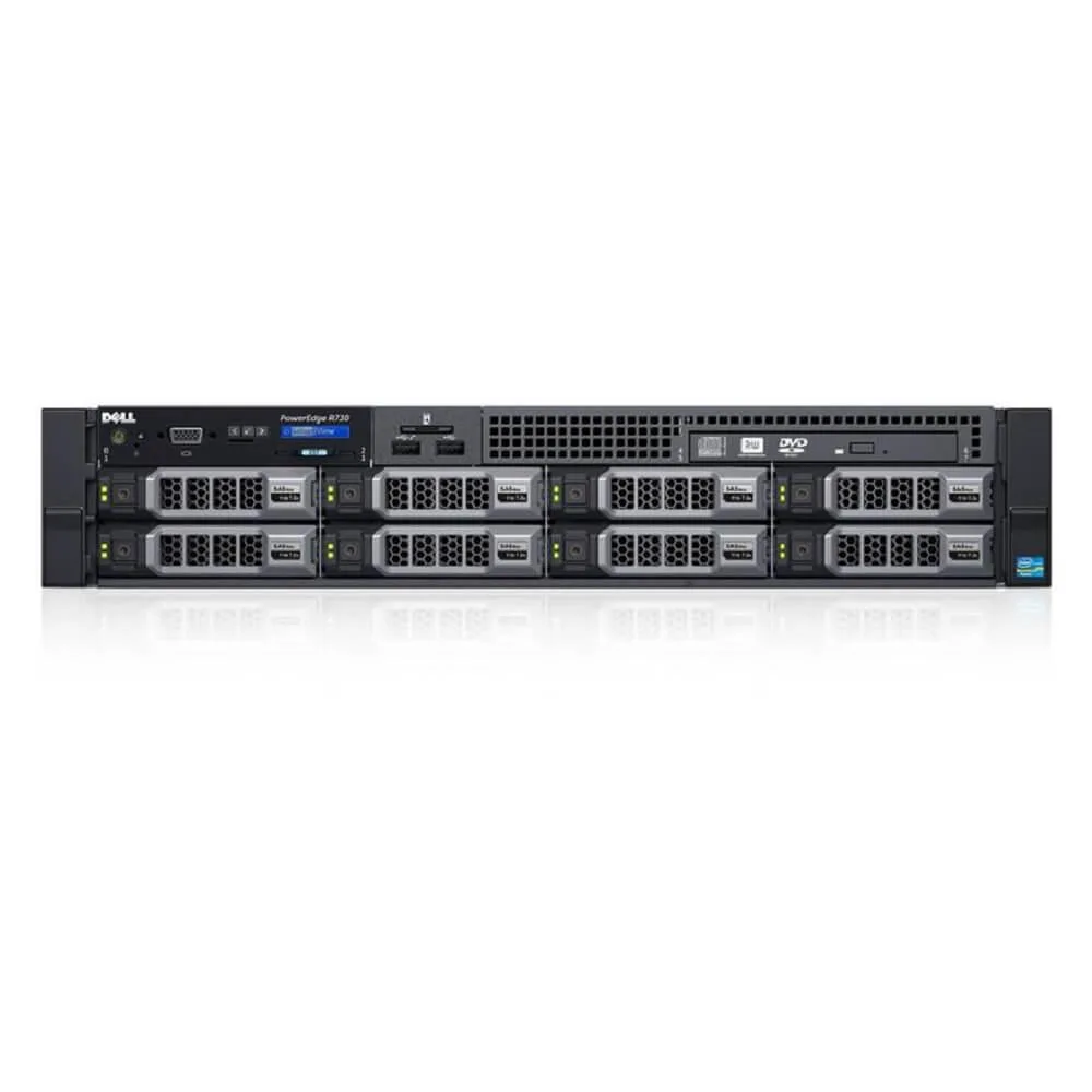 DELL DELL PowerEdge R730 2U Rack Server E5-2630v3 2.4GHz 64GB DDR4 H330 8x3.5 — product photo