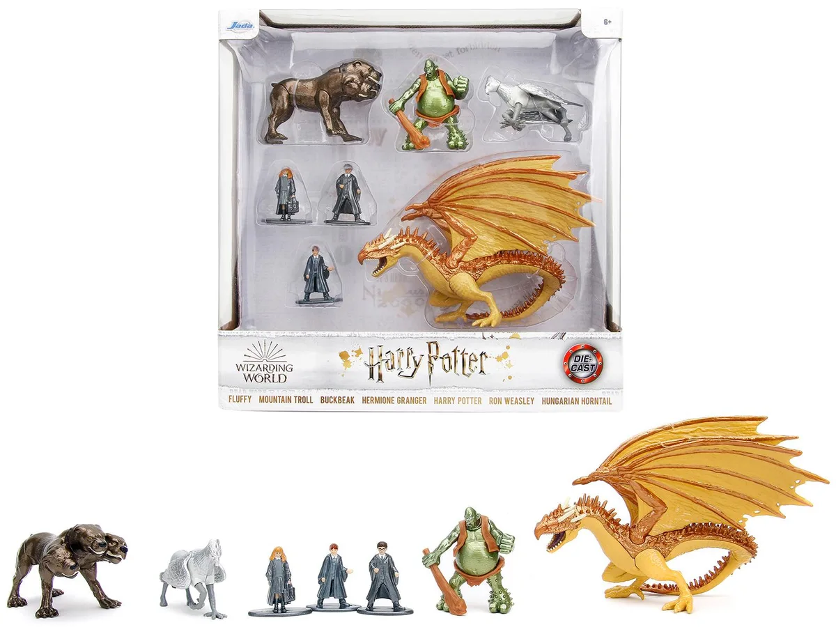 Jada Jada "Harry Potter Wizarding World" 7-Figure Diecast Set — product photo