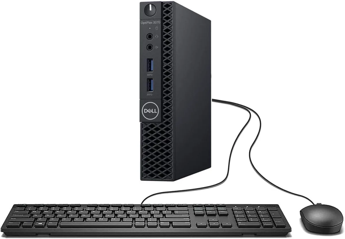 DELL DELL OptiPlex 3070 Micro desktop PC i3-9100T 16GB 256GB NVME Windows 11 Pro — product photo