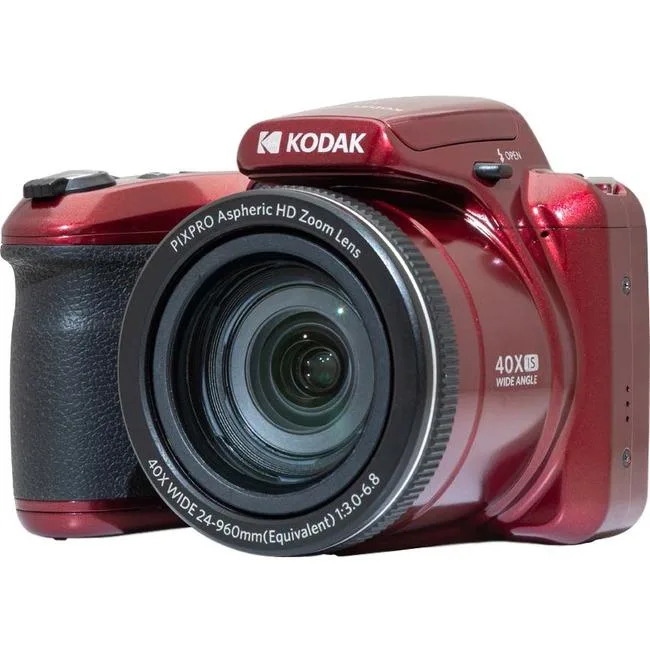 Kodak Kodak AZ405-RD compact mirrorless camera 20.7MP 40x zoom Red — fotografie produktu