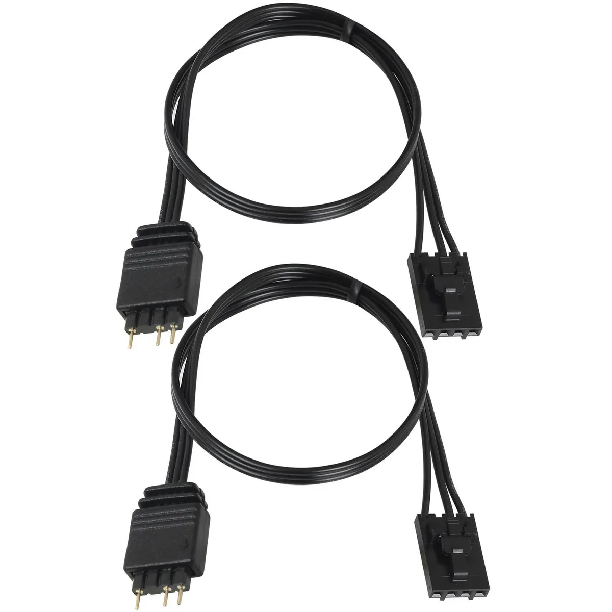  LUORNG 51153-PSHLF-2 5V 3-Pin ARGB Adapter Cable 30cm 2PCS — product photo