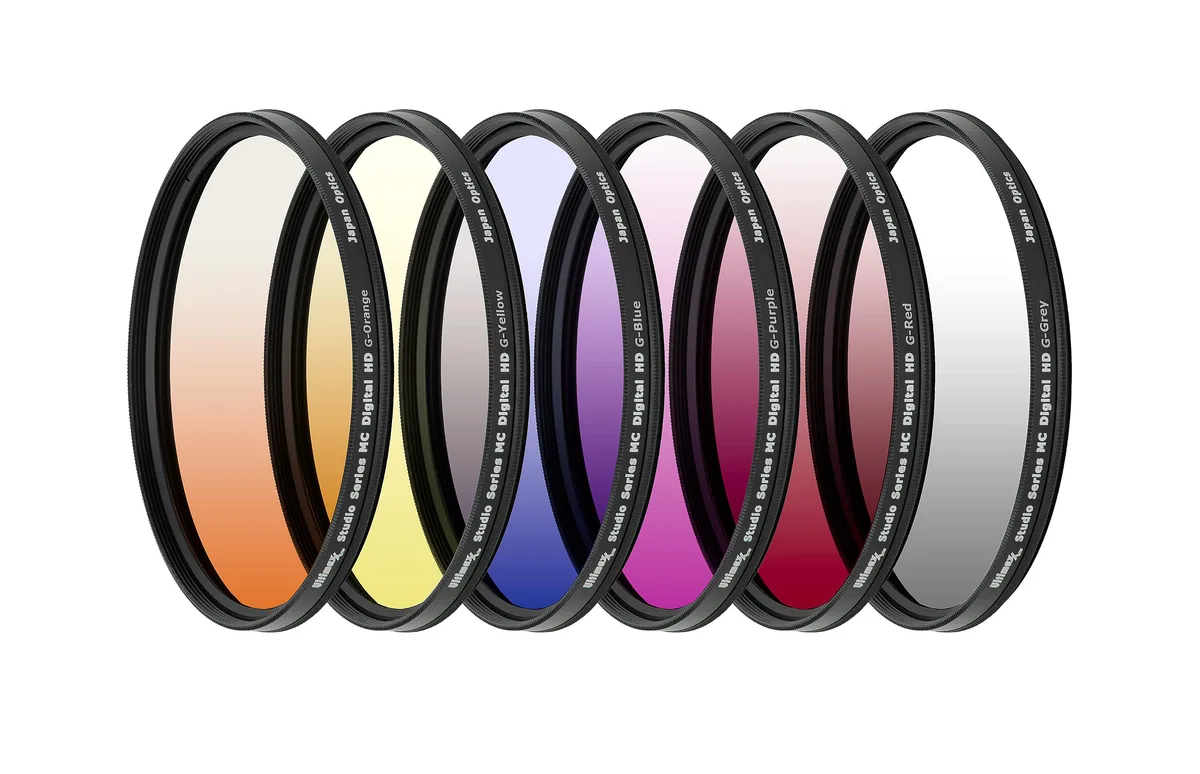 Ultimaxx Ultimaxx 52mm 6-Piece Gradual Color Filter Kit — product photo