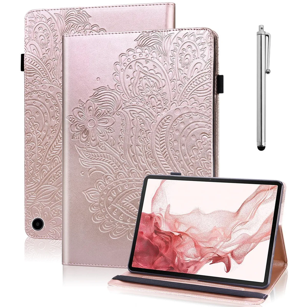 BESIGN BESIGN 2 in 1 Accessory for Kindle Fire HD 10 10.1 13th 11th Gen 2023 2021 Golden — product photo