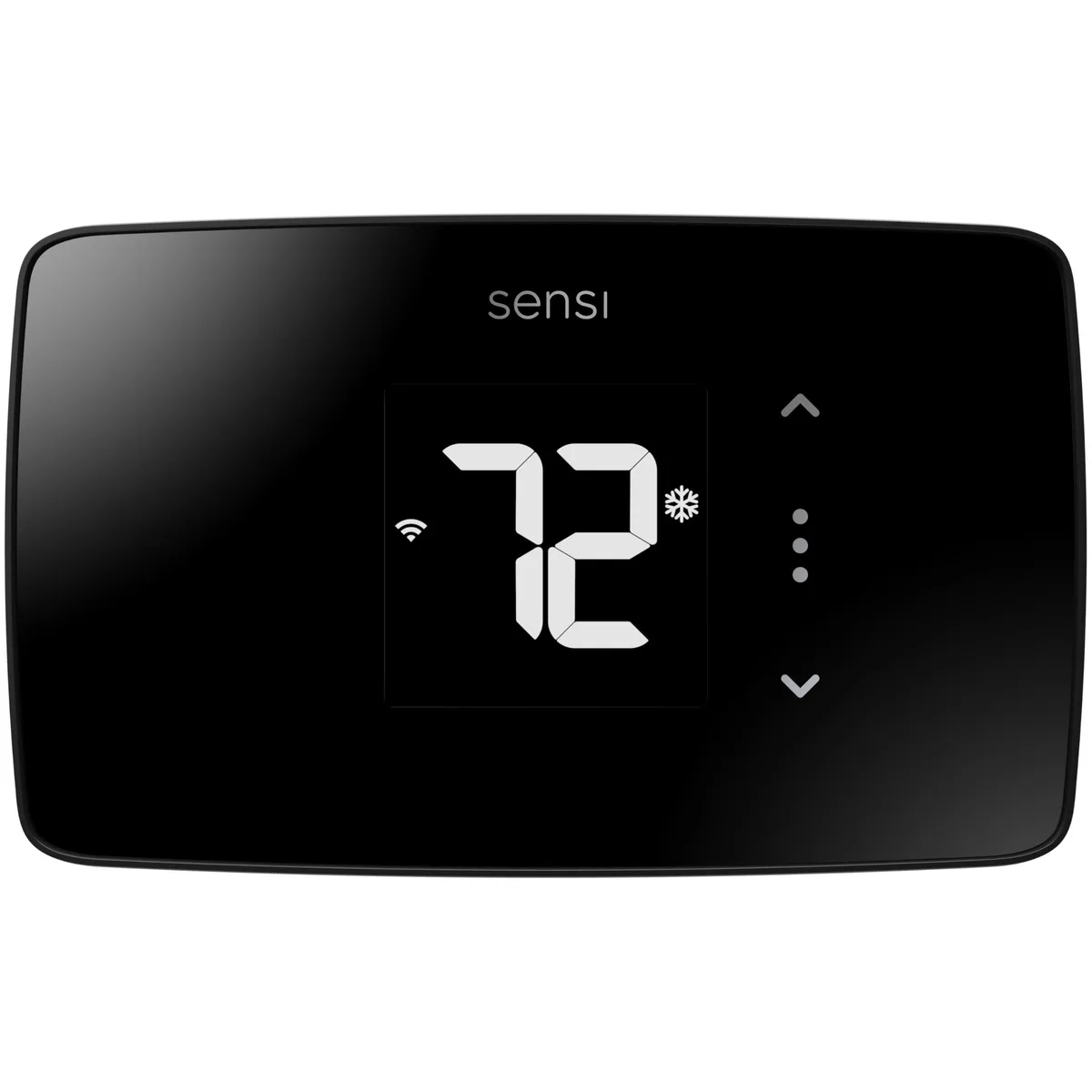 Sensi Lite Smart Thermostat WiFi Alexa ST25 Black — product photo