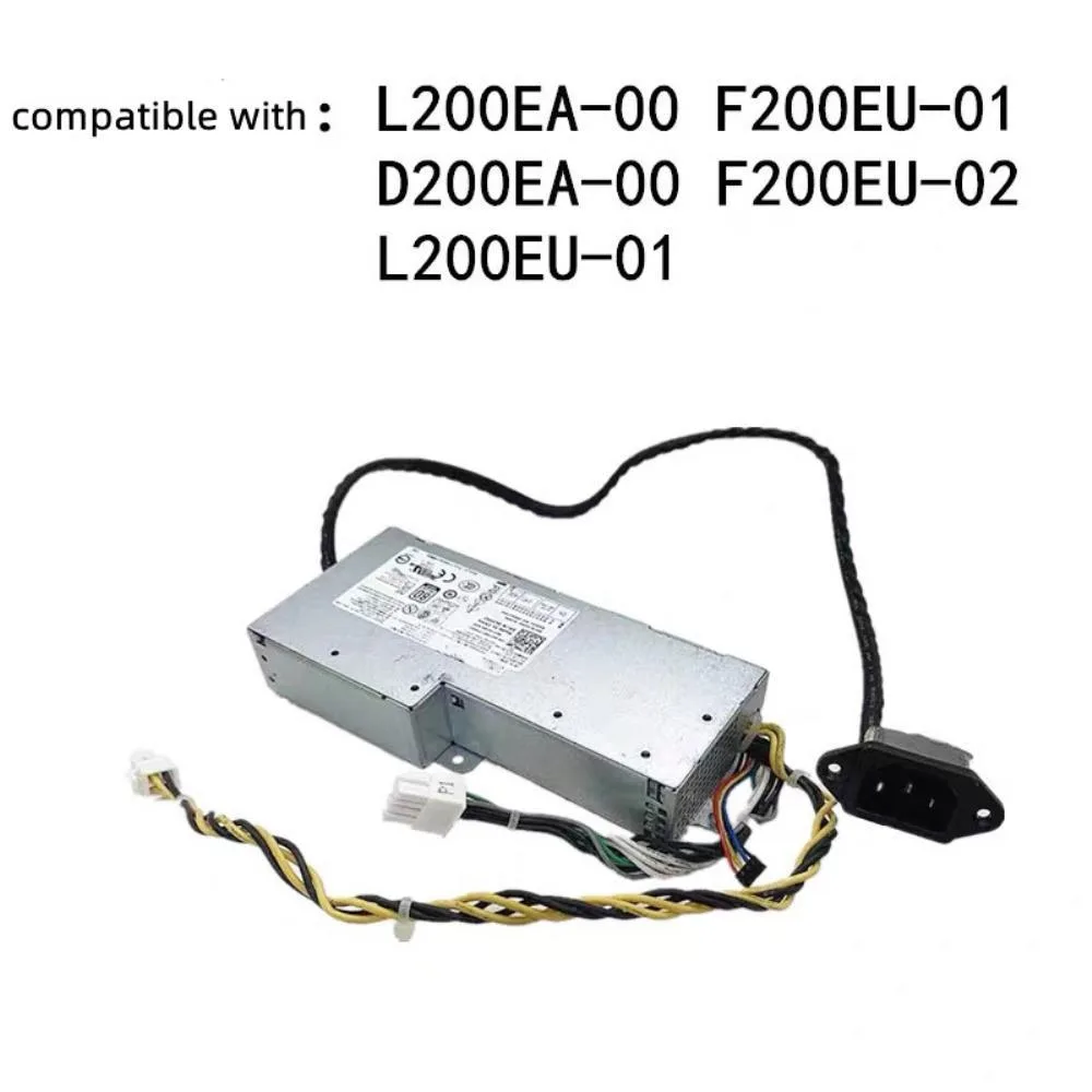 Internal power cable with multiple connectors, black finish