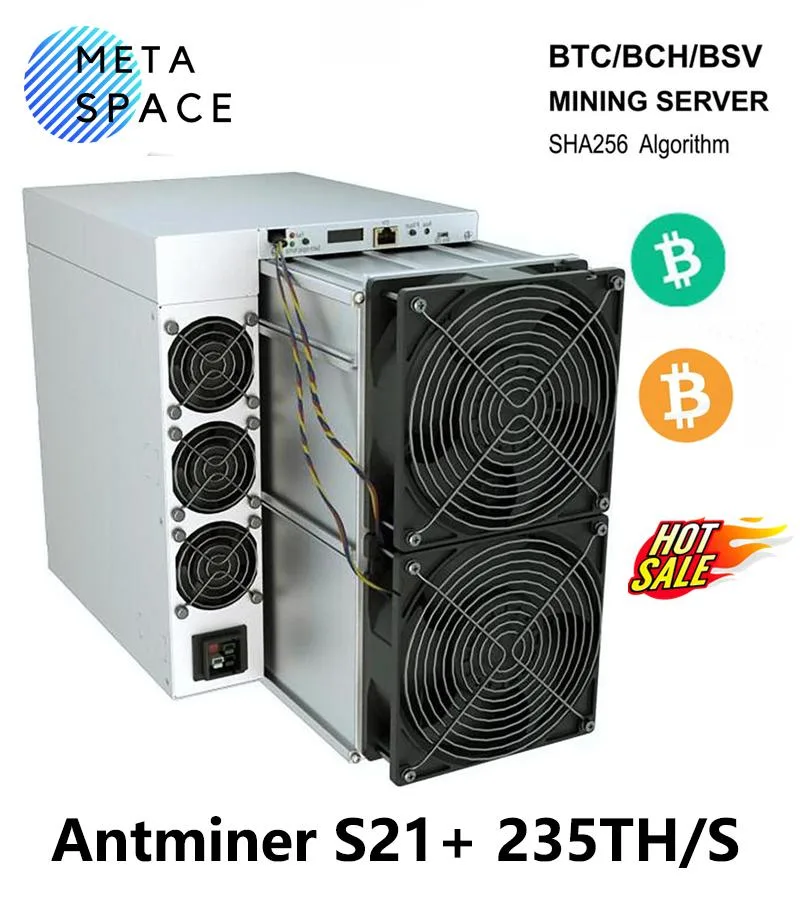 AFRNDK AFRNDK Antminer S21+ 235TH/s 3564W mining hardware — product photo