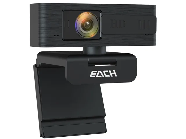 EACH EACH CA603 1080p 30 fps USB Webcam Black — product photo