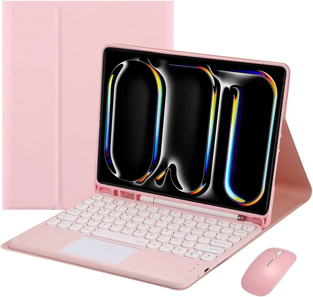 Timoom Timoom Pink Keyboard Case with Mouse for iPad Pro 11 2024 — product photo