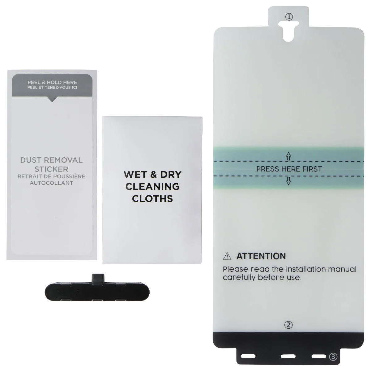 Case-Mate Case-Mate Tough Series Protection Pack Google Pixel 7 Pro Clear — product photo