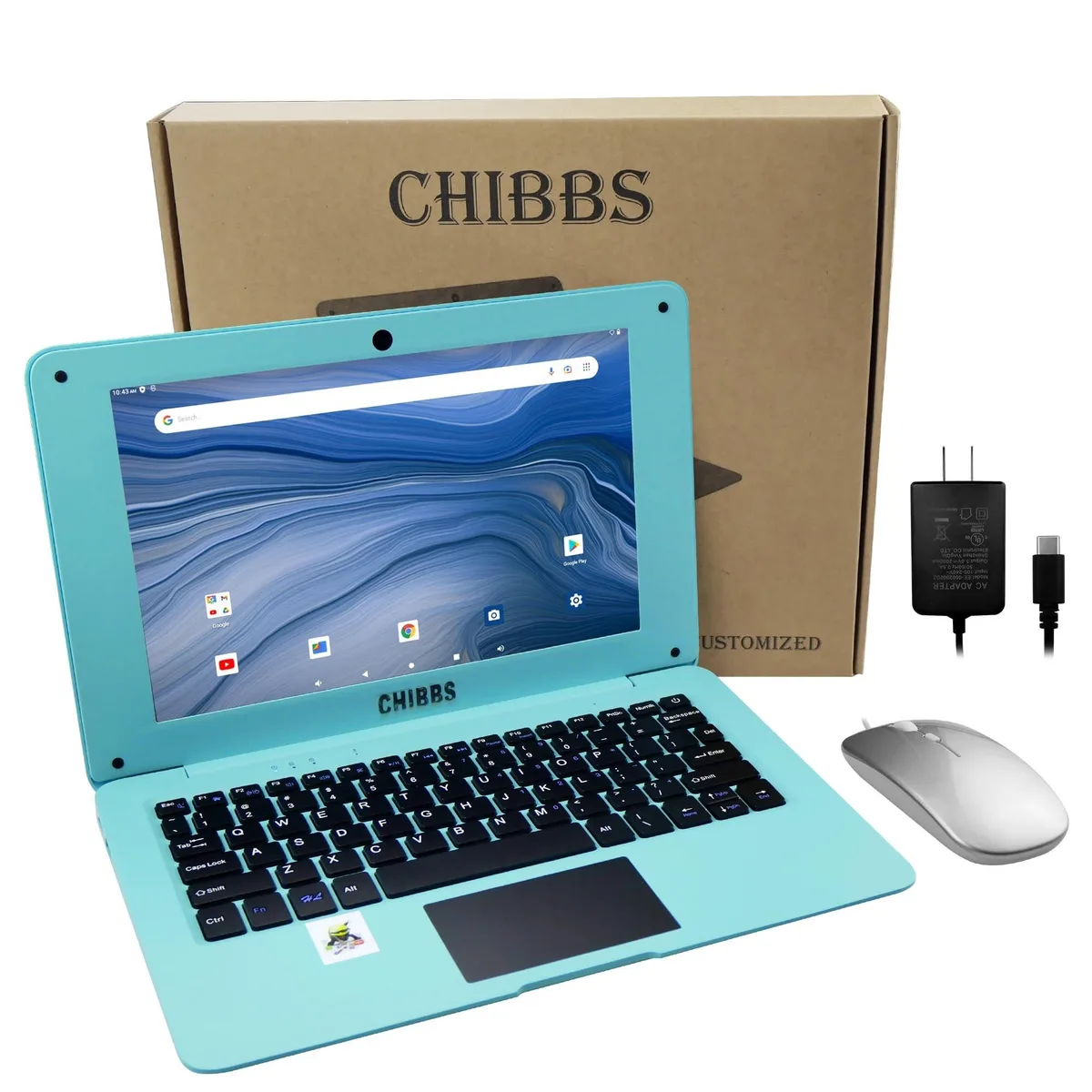 Batianda Batianda 10.1" 2 in 1 Accessory Android 12.0 2+64GB Blue — product photo