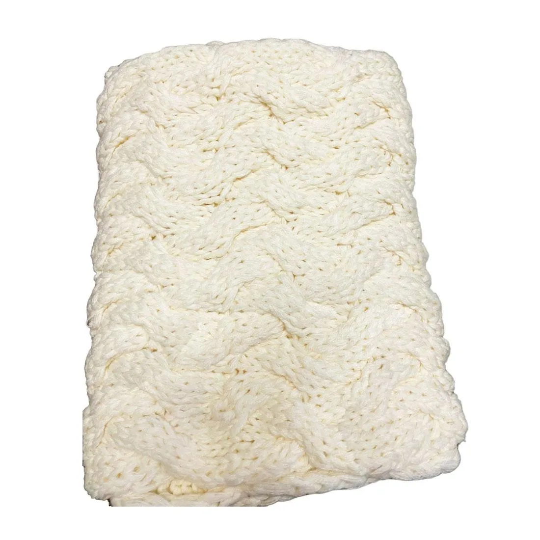 As Seen On TV As Seen On TV Twist Infinity Scarf Ivory 12" x 64" 100% Acrylic — product photo