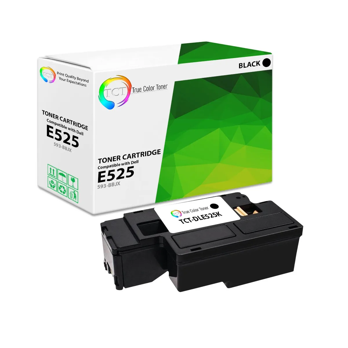 True Color Toner True Color Toner TCT-DLE525K Black Toner Cartridge 2000 Pages — product photo