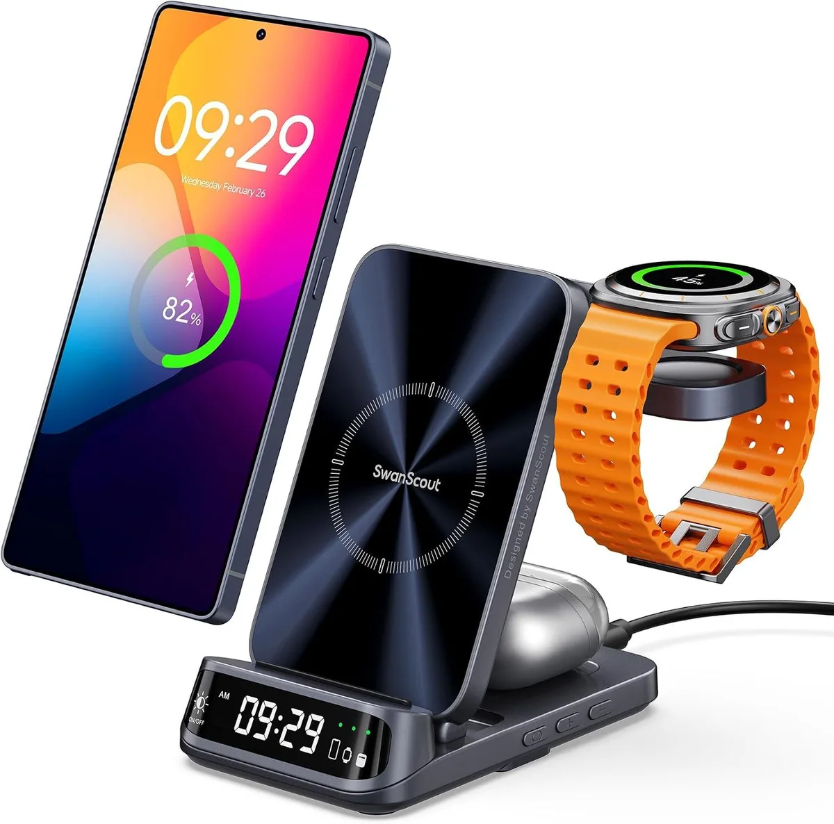 Luisport Luisport SwanScout 708S 3-in-1 Wireless Charger — product photo