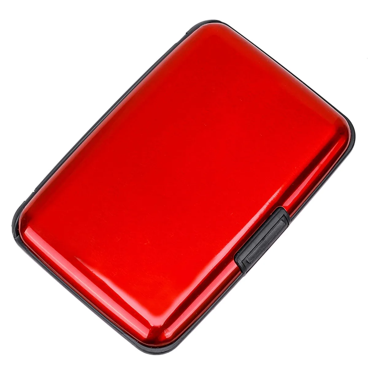 ELFISH Cx19005 RFID Aluminum Wallet Red Multi-Color — product photo