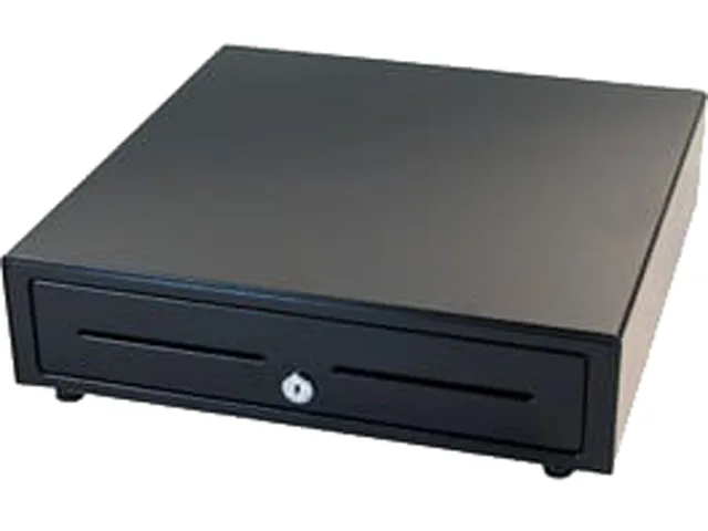 APG Cash Drawer APG Cash Drawer VB554A-BL1616 16.20" x 16.30" x 4.30" Black USB cash handling — toote foto