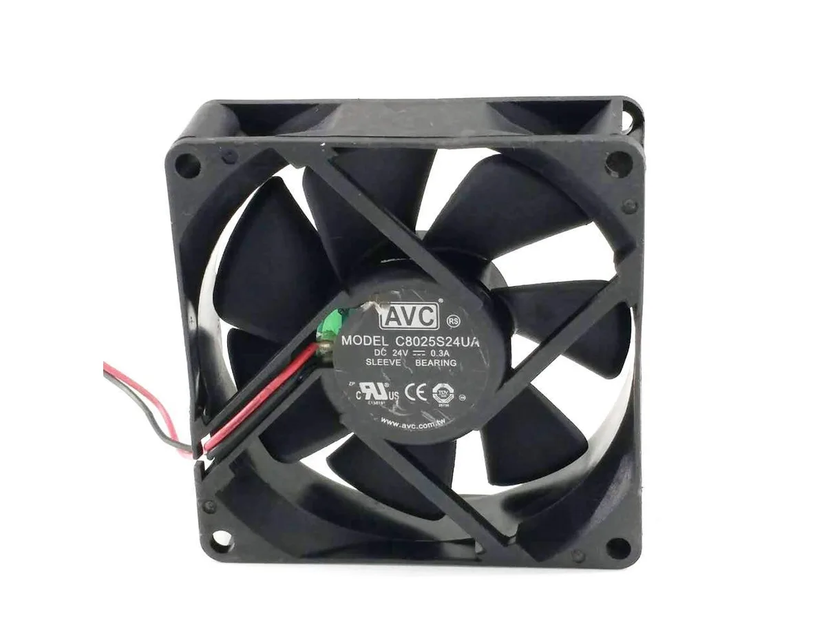 Fans Fans C8025S24UA 24V 0.3A 8025 80x80x25mm case fan — product photo