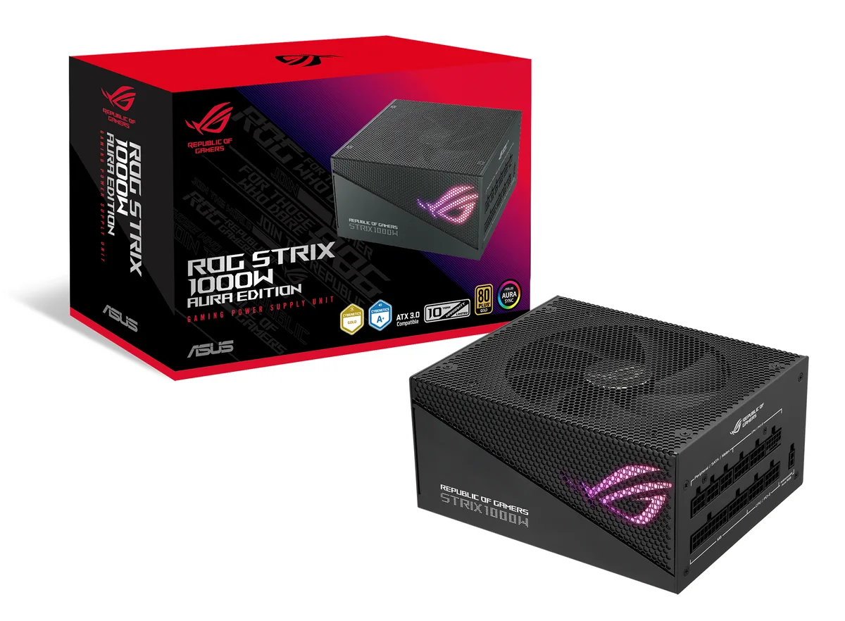 ASUS ASUS ROG-STRIX-1000G-AURA-GAMING 1000W power supply — product photo