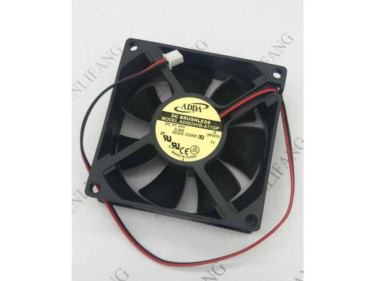 Fans Fans AD0824VB-A71GP 8025 24V 0.38A case fan — product photo