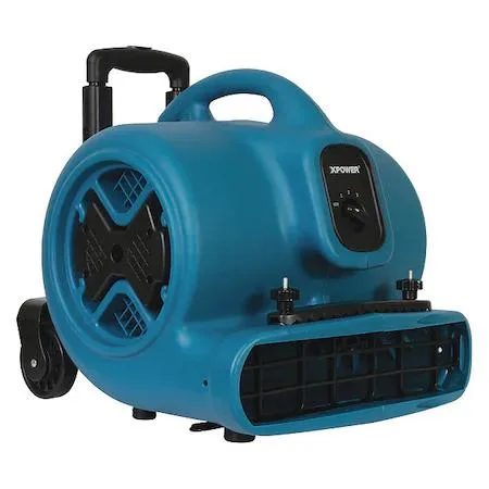 Xpower Xpower P-630HC air mover with handle, wheels, carpet clamp — product photo