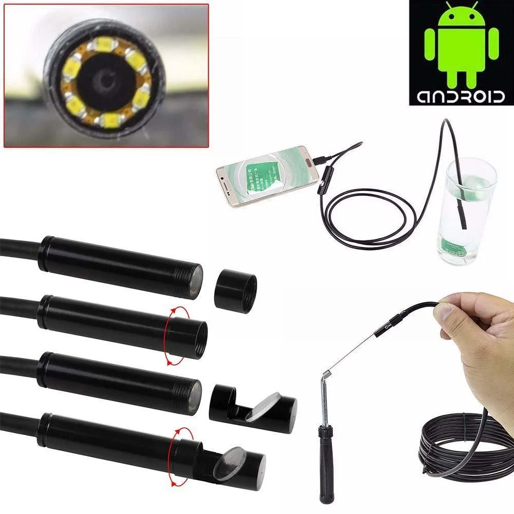 ECbidbuy ECbidbuy NK10 5.5mm 6LED Borescope 3.5m IP67 — product photo