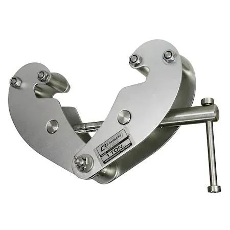 Oz Lifting Products Oz Lifting Products 1 Ton Stainless Steel Beam Clamp — product photo