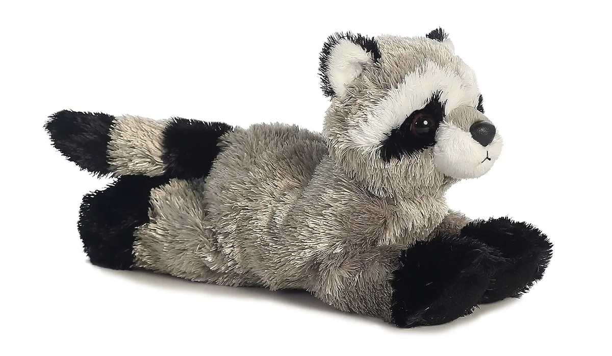Aurora World, Inc. Aurora World Small Gray Mini Flopsie 8" Rascal Stuffed Animal — product photo